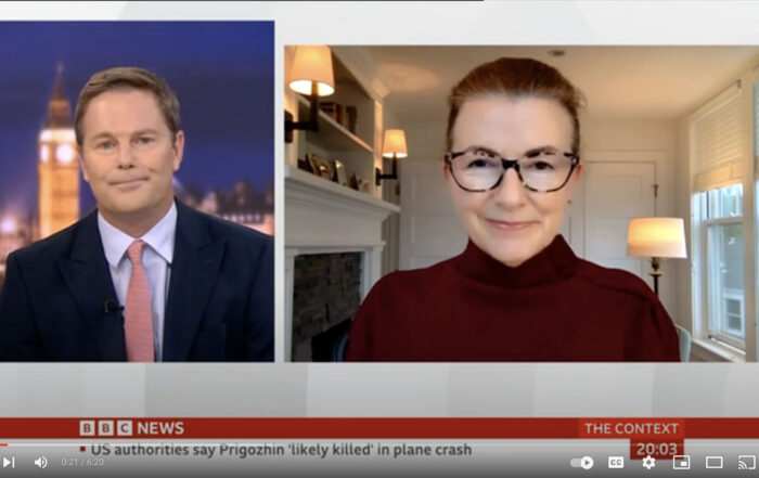 Christine Spadafor on BBC News The Context